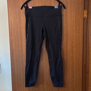 Lululemon black winder under  23”Leggings